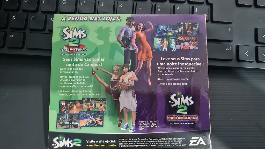 Jogo The sims 2 aberto para negócios Original Mídia Fisica – imagem 2