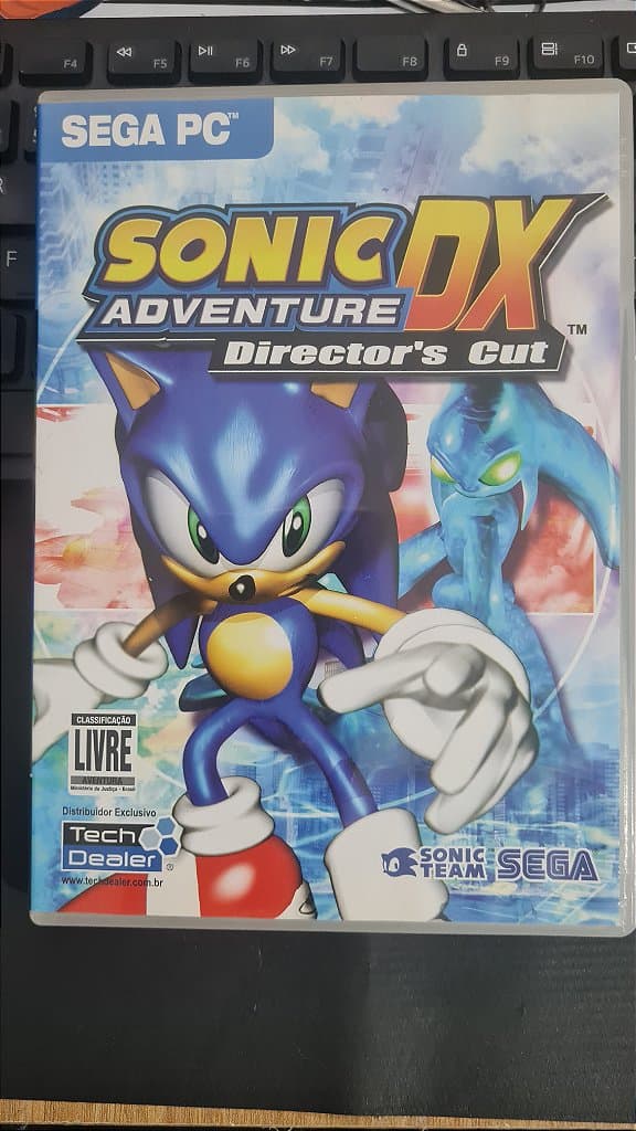 Jogo Sonic DX  Pc Original Mídia Fisica