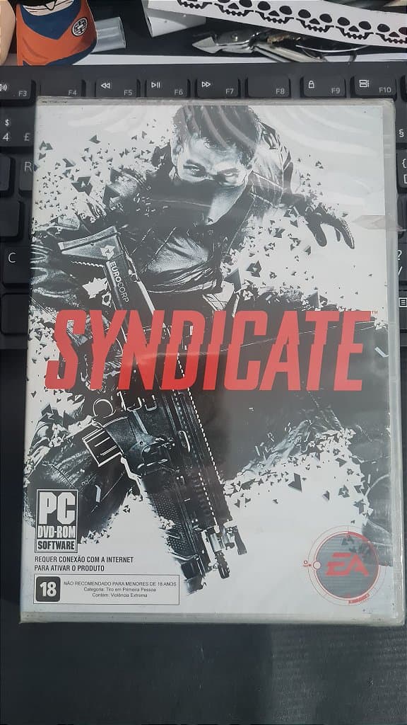 Jogo Syndicate Pc Original Mídia Fisica Lacrado