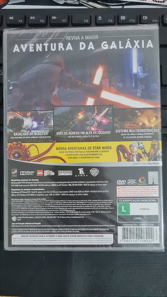 Jogo Lego Star Wars Despertar da Força Pc Original Mídia Fisica Lacrado BR – imagem 2