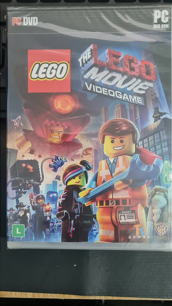 Jogo Lego The movie  Pc Original Mídia Fisica Lacrado
