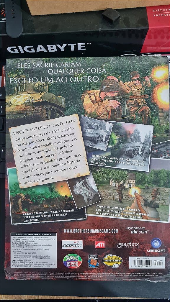 Jogo Revista Full games Brothers in arms road to hill 30 Pc Original Mídia Fisica Lacrado – imagem 2