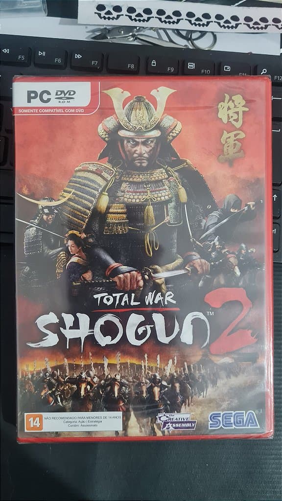 Jogo Total war shogun 2 Pc Mídia Física Lacrado