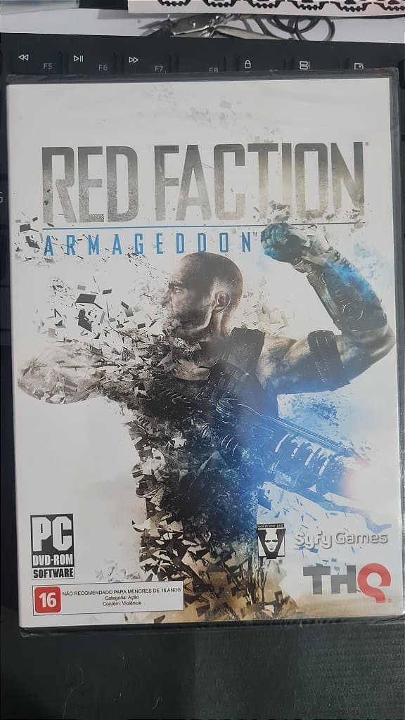 Jogo Red faction armageddon Para Pc Midia Fisica Lacrado
