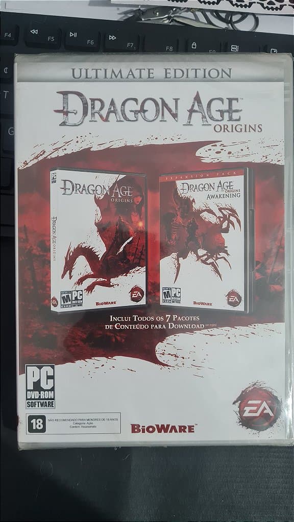 Jogo dragon age origins ultimate edition Para Pc Midia Fisica Lacrado