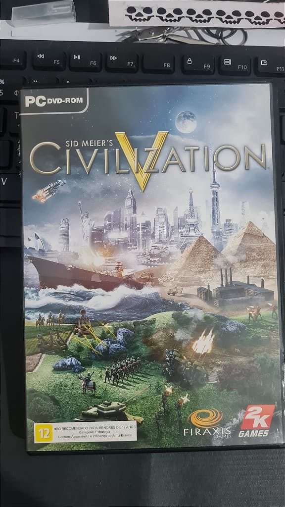 Jogo Civilization 5 V Para Pc Midia Fisica Lacrado