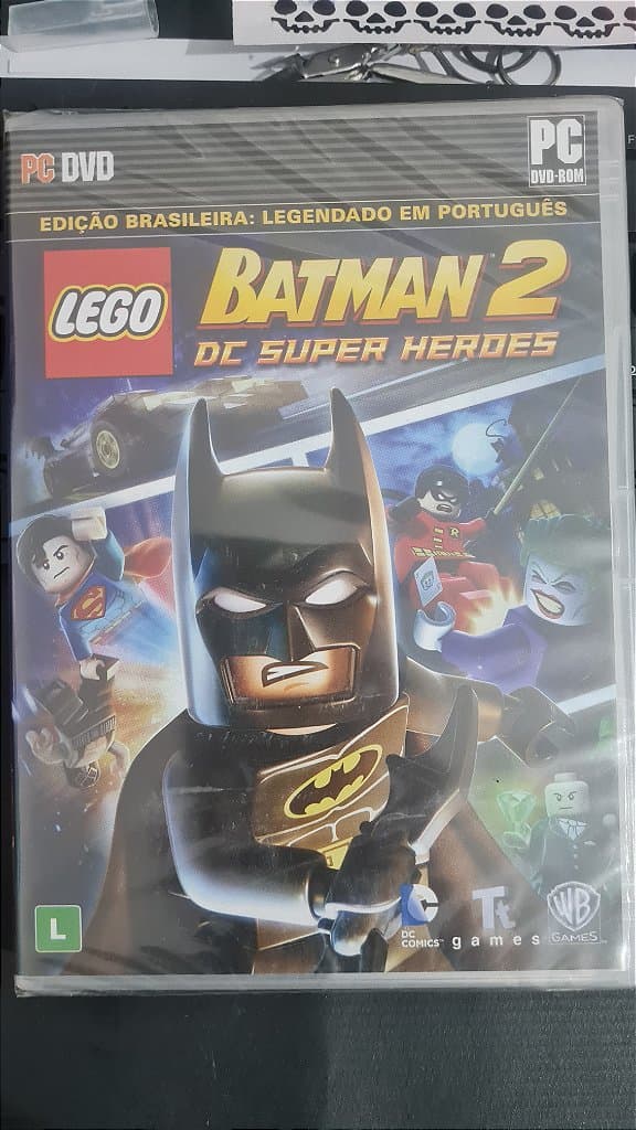 Jogo Lego Batman 2 Para Pc Midia Fisica Lacrado