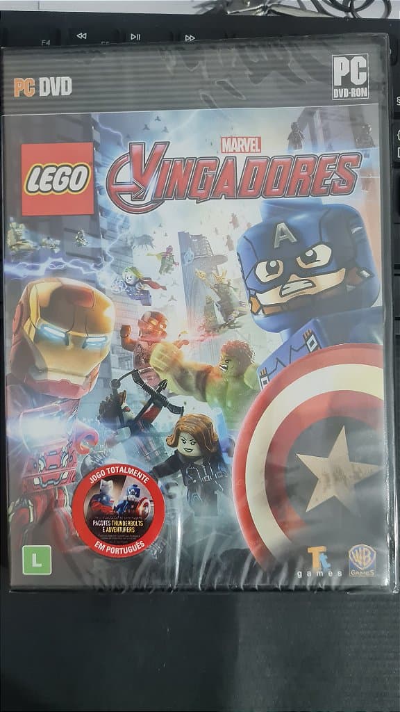Jogo Lego Vingadores Para Pc Midia Fisica Lacrado