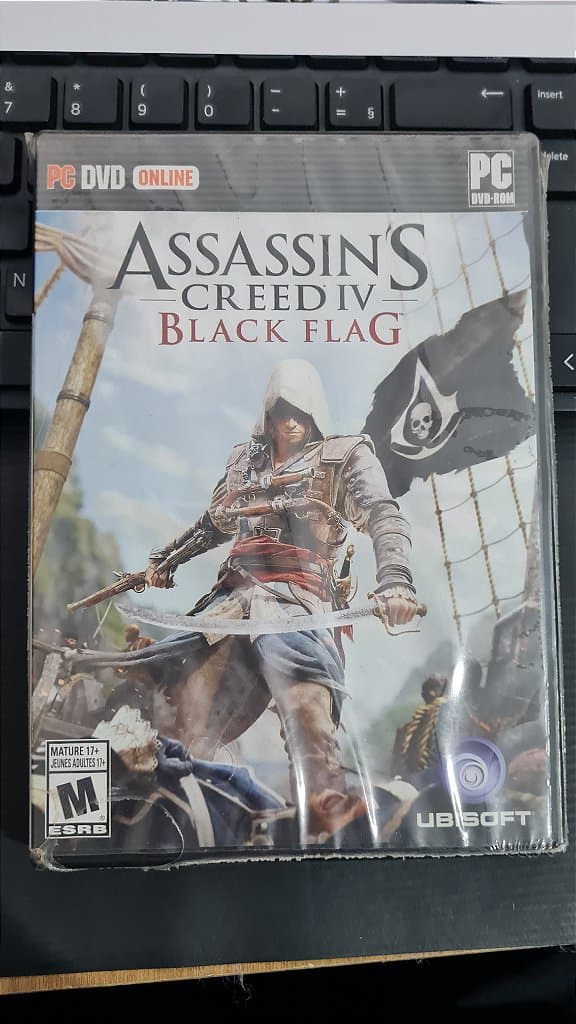 Jogo Assassin´s creed 4 black flag Para Pc Midia Fisica Lacrado