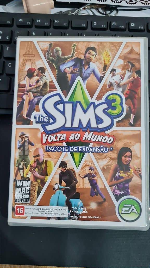 Jogo The sims 3 volta ao mundo  Pc Original Mídia Fisica