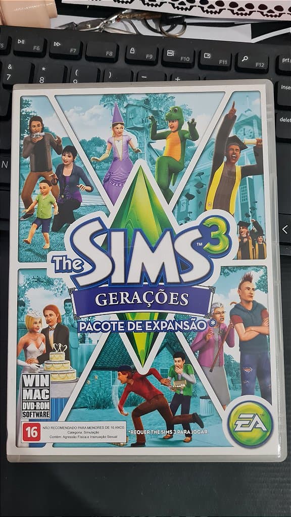 Jogo The sims 3 Gerações  Pc Original Mídia Fisica