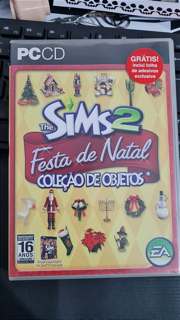 Jogo The sims 2 coleções de objetos festa de natal  Pc Original Mídia Fisica