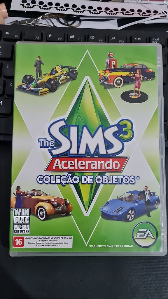 Jogo The sims 3 acelerando Pc Original Mídia Fisica