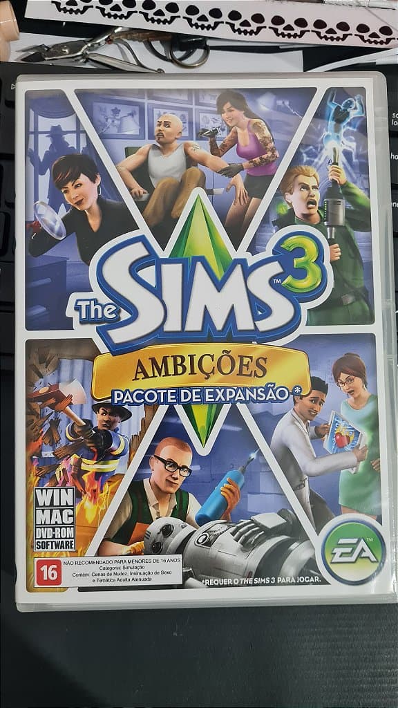 Jogo The sims 3 ambiçoes  Pc Original Mídia Fisica