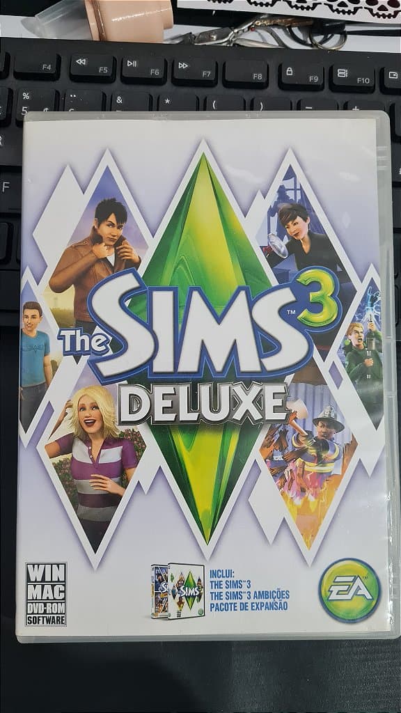 Jogo The sims 3 deluxe  Pc Original Mídia Fisica