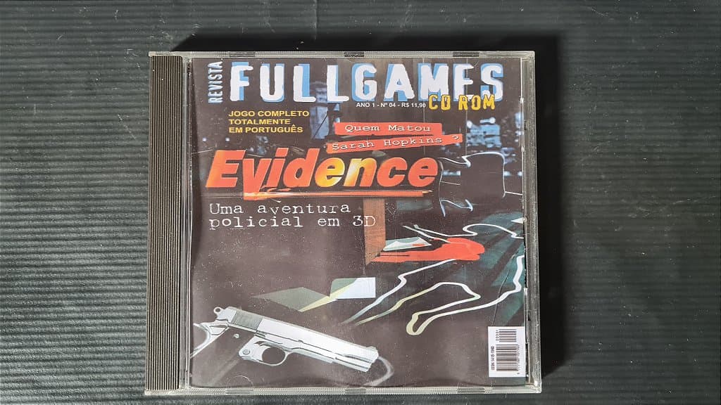 Jogo para PC Full Games Evidence  Original