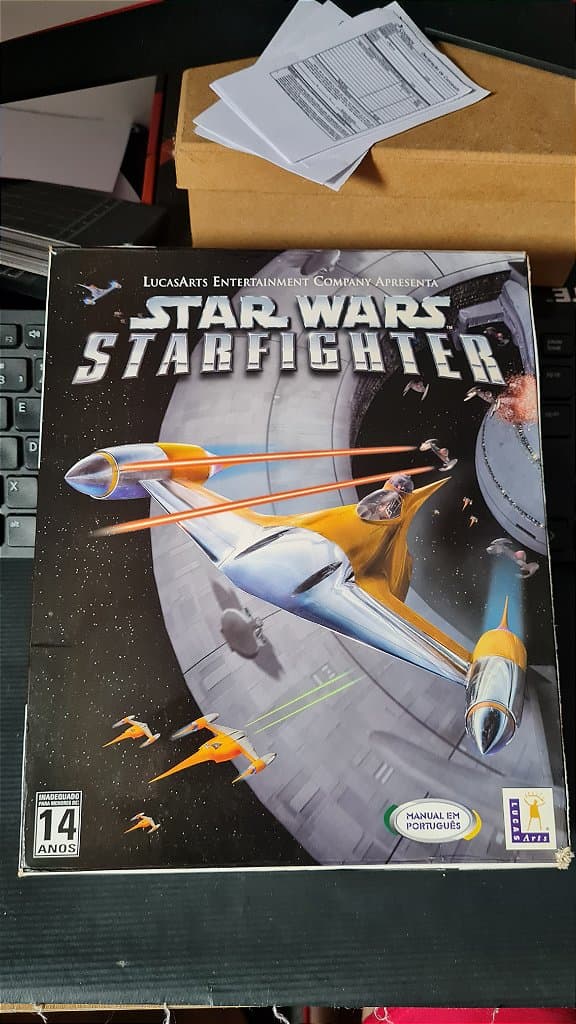 Jogo para PC Star Wars:  Star fighter   Original