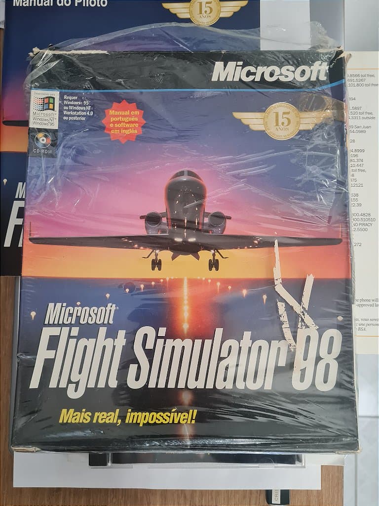 Jogo para PC Microsoft Fight Simulator 98 Original – imagem 2