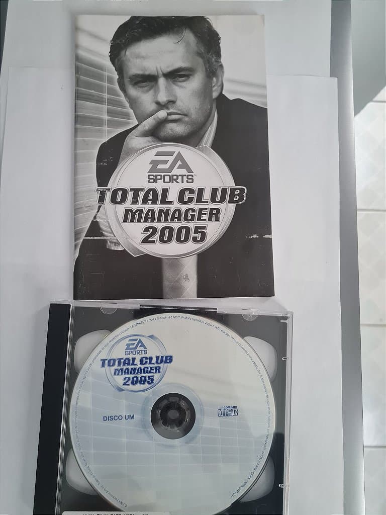 Jogo para PC Total Club Manager 2005 Com manual  Original