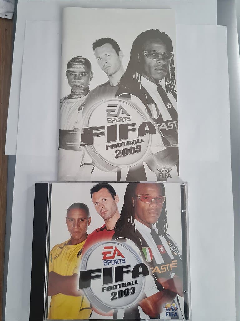 Jogo para PC FIFA 2003 Com manual  Original