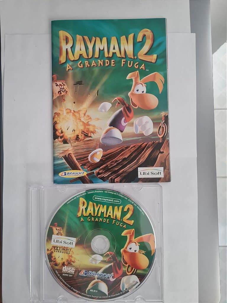 Jogo para PC Rayman 2 A grande fuga Original