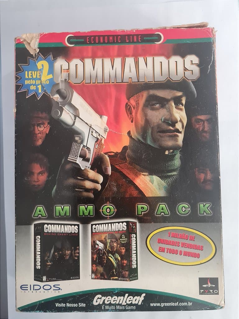 Jogo para PC Commandos Ammo pack fuga Original
