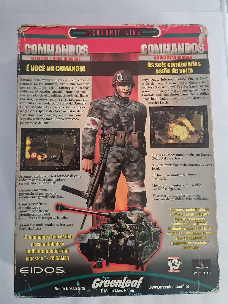 Jogo para PC Commandos Ammo pack fuga Original – imagem 2