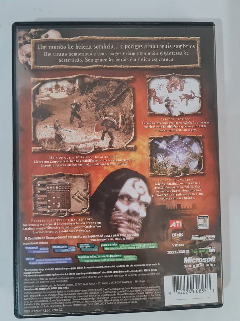 Jogo para PC Dungeon Siege 2 Original – imagem 2