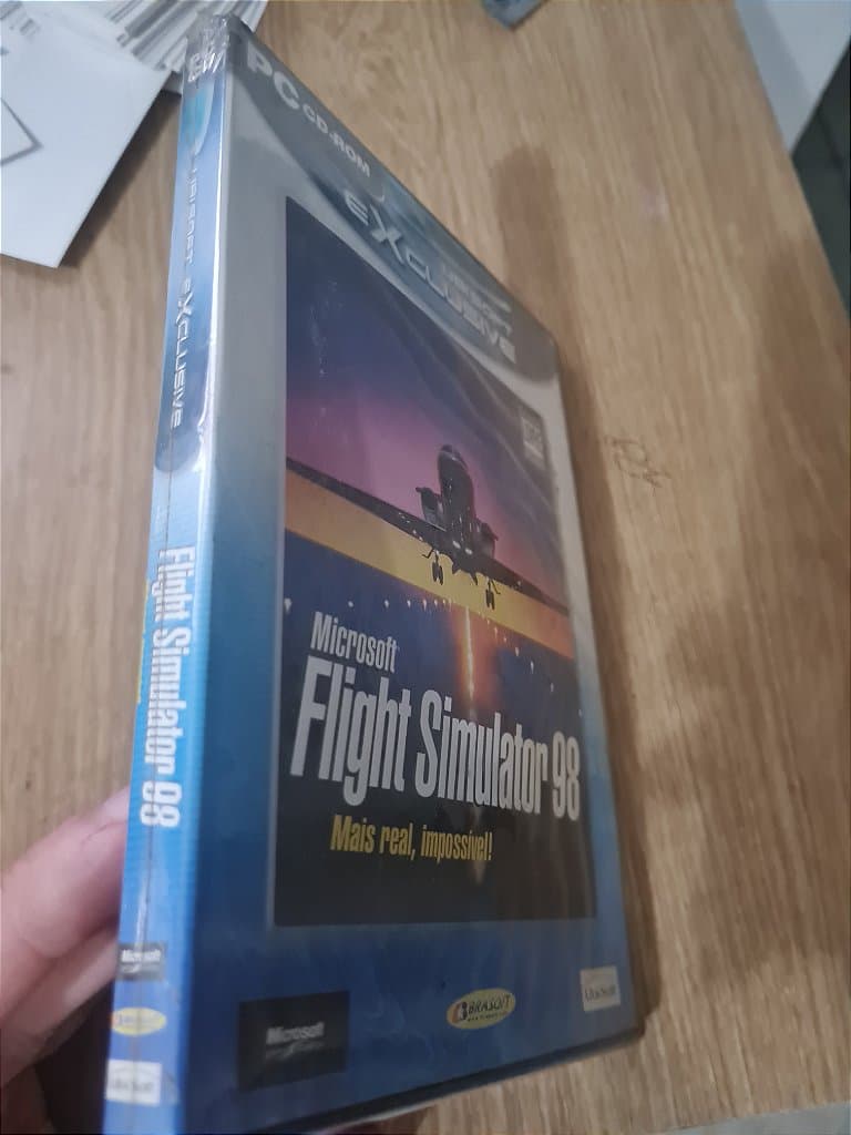 Jogo pc Microsoft flight simulator 98 lacrado Original – imagem 3