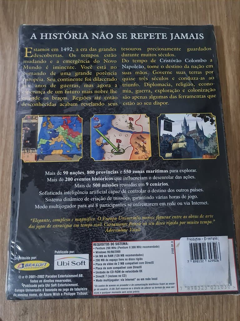 Jogo pc Europa universalis lacrado Original – imagem 2