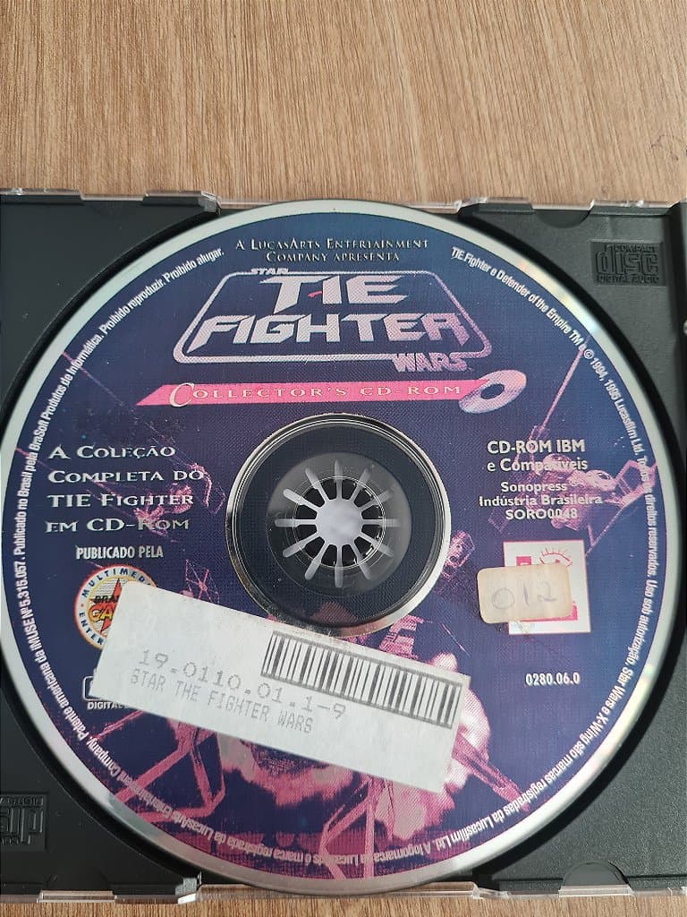Jogo pc Starwars Tie Fighter Original – imagem 3