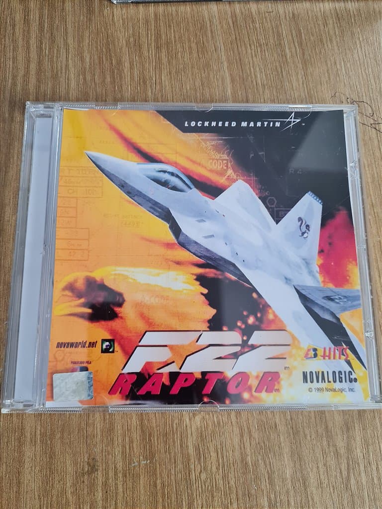 Jogo pc F22 Raptor  Original