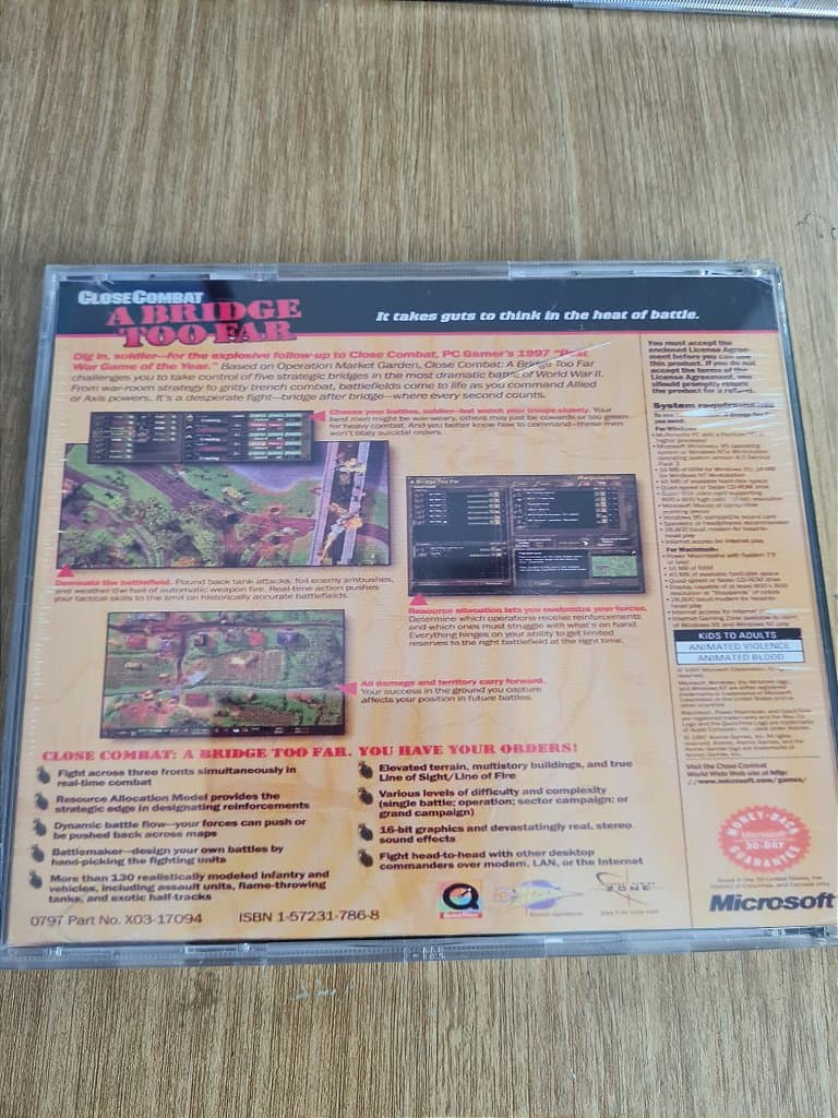 Jogo pc Close combat bridge too far Original – imagem 2