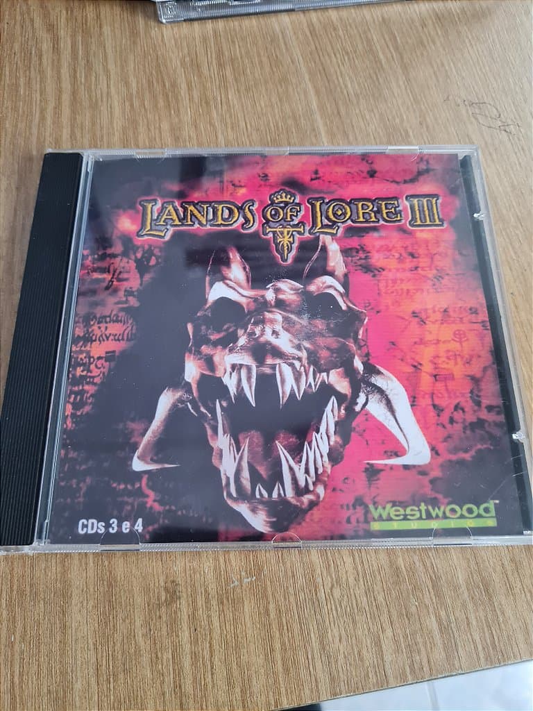 Jogo Pc  Lands of Lore 3 4 cds Original