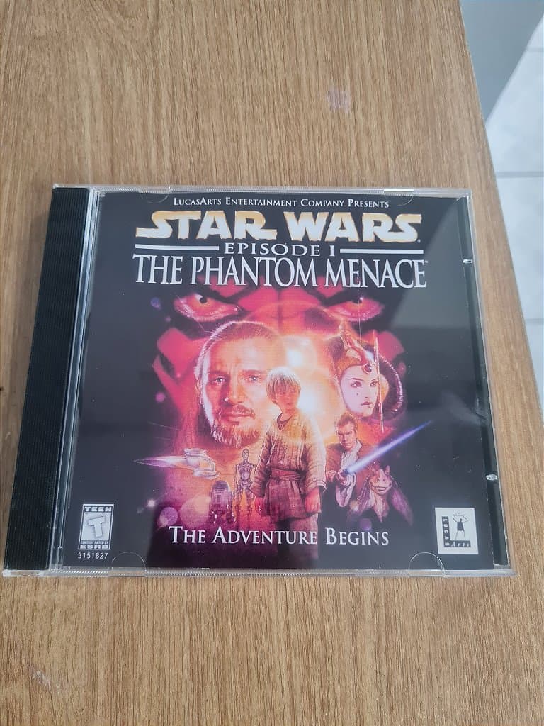 Jogo Pc Starwars a ameaça fantasma Original