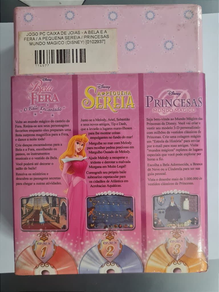 Jogo Pc Disney Princess Caixa de Jóias Original – imagem 3