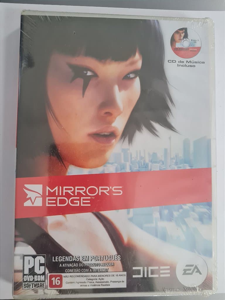 Jogo Pc Mirrors Edge Lacrado Original
