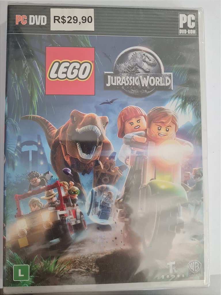 Jogo Pc Lego Jurrasic World Lacrado Original