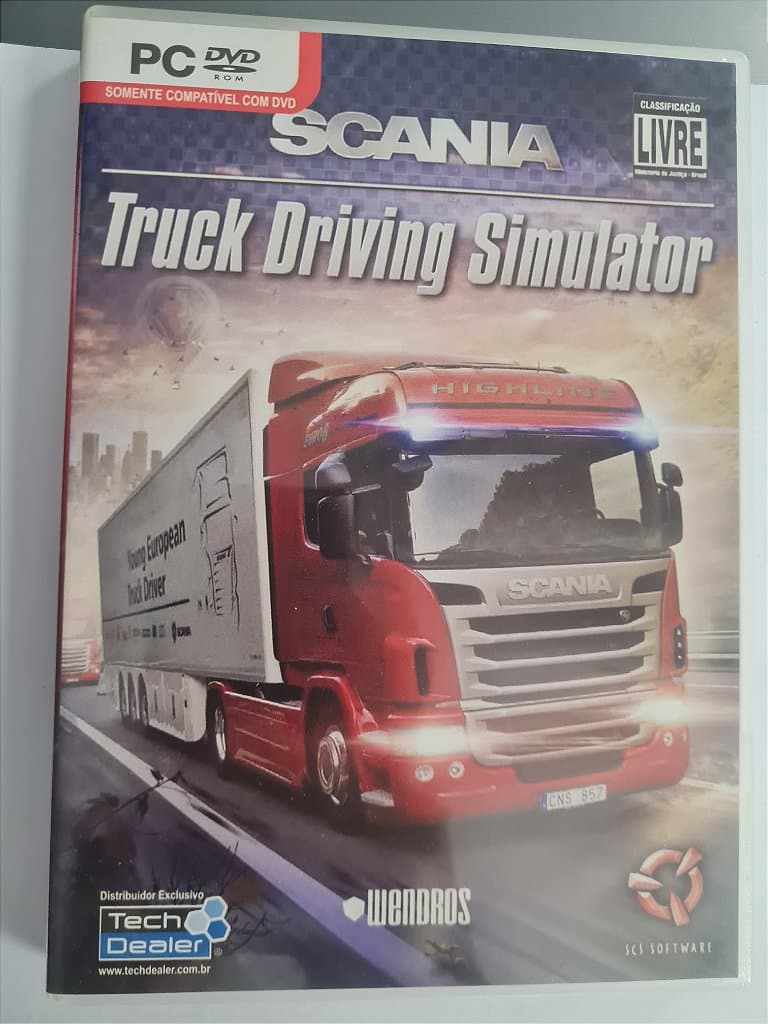 Jogo Pc Scania Truck Driver Simulator Lacrado Original