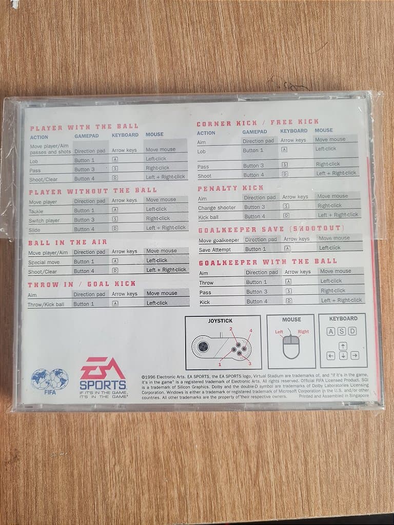 Jogo para PC FIFA Soccer 97 Lacrado Original – imagem 2