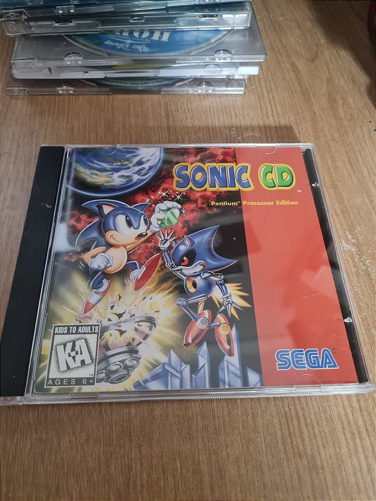 Jogo para PC Sonic CD  Pentium Processor Edition Original