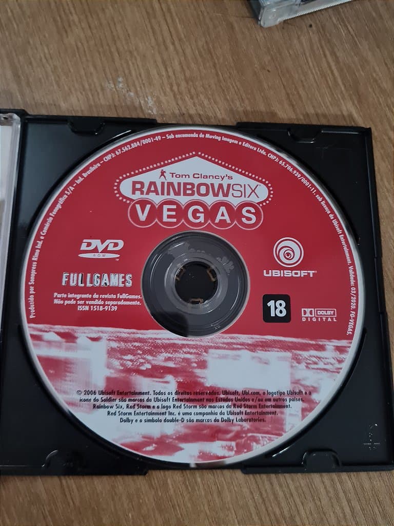 Jogo para PC Tom Clancys Rainbow Six: Vegas Original