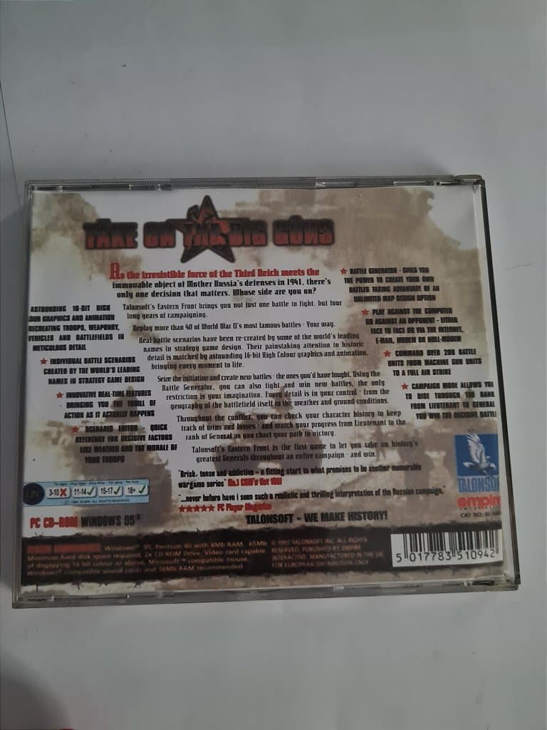 Jogo para PC TalonSofts East Front (Campaign Series) Original – imagem 3