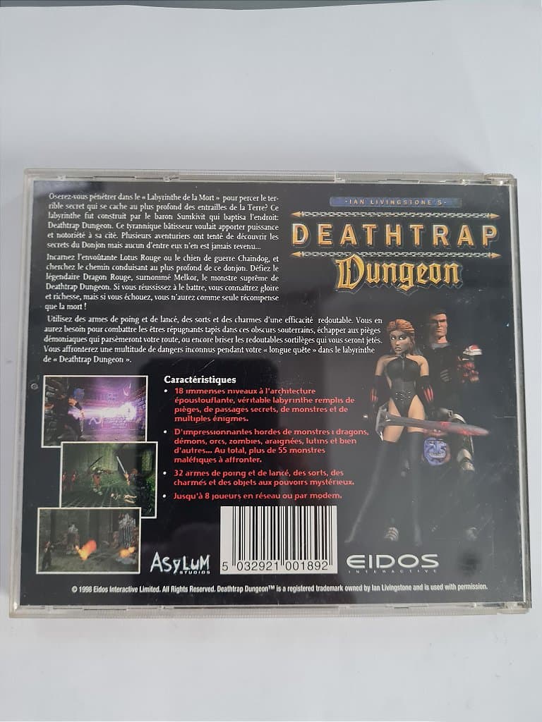 Jogo para PC Death Trap: Dungeon (Asylum/Eidos) Original – imagem 3