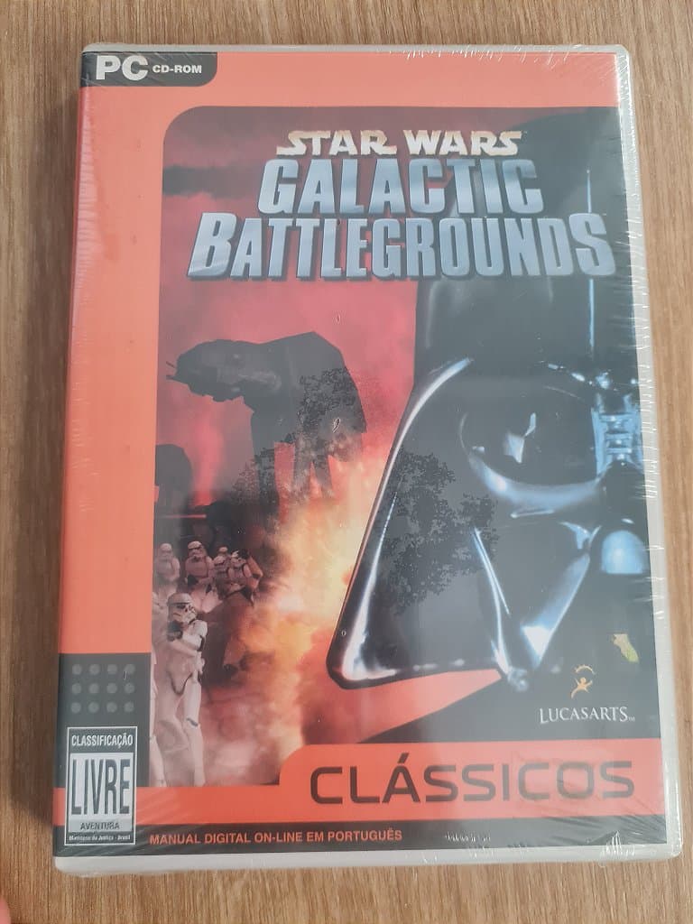 Jogo para PC Star Wars Galactic Battlegrounds Lacrado Origin