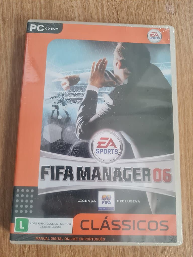 Jogo para PC FIFA Manager 06 Lacrado Original