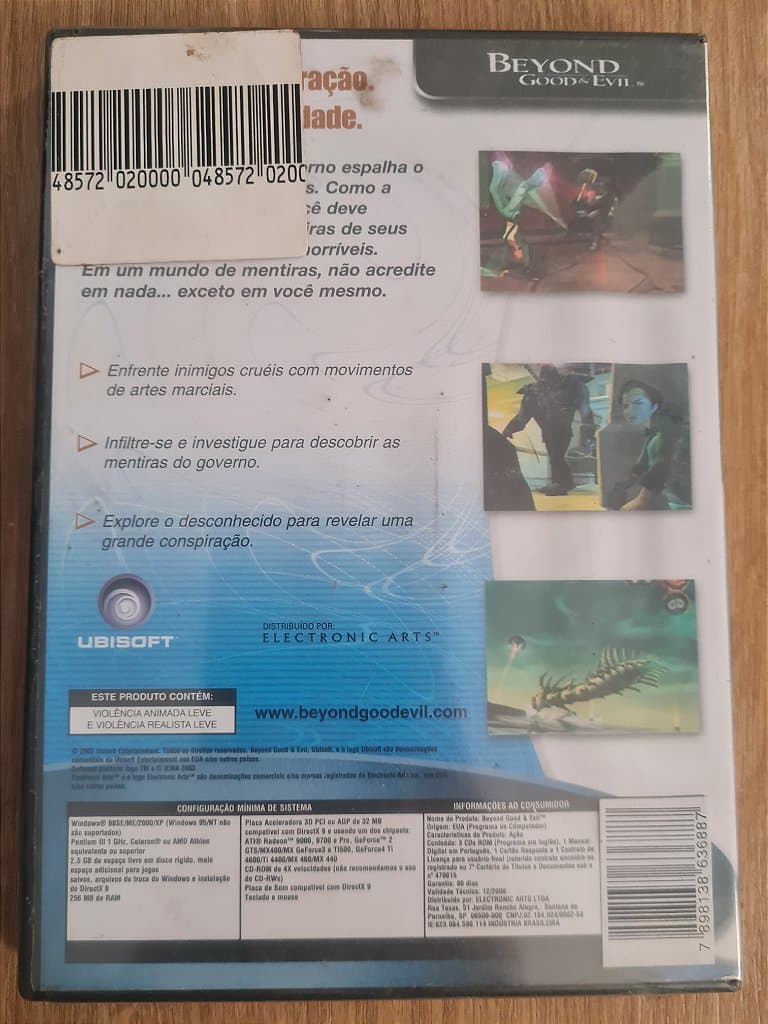 Jogo para PC Beyond Good & Evil Lacrado Original – imagem 2