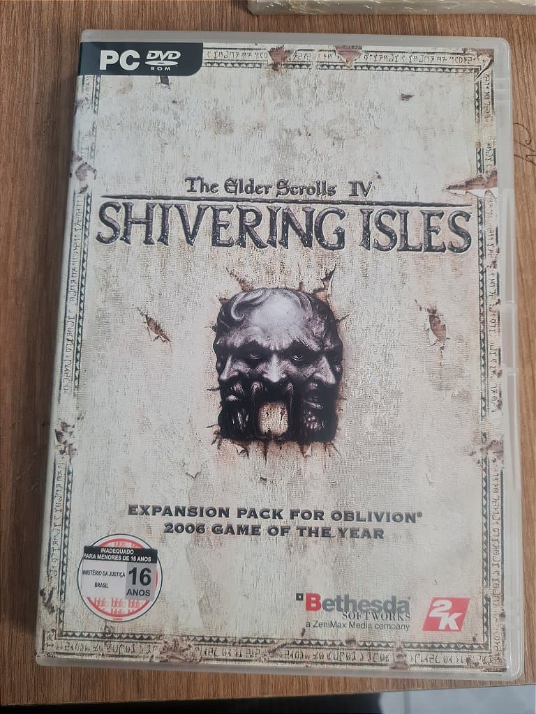 Jogo para PC The Elder Scrolls IV: Shivering Isles Lacrado Original