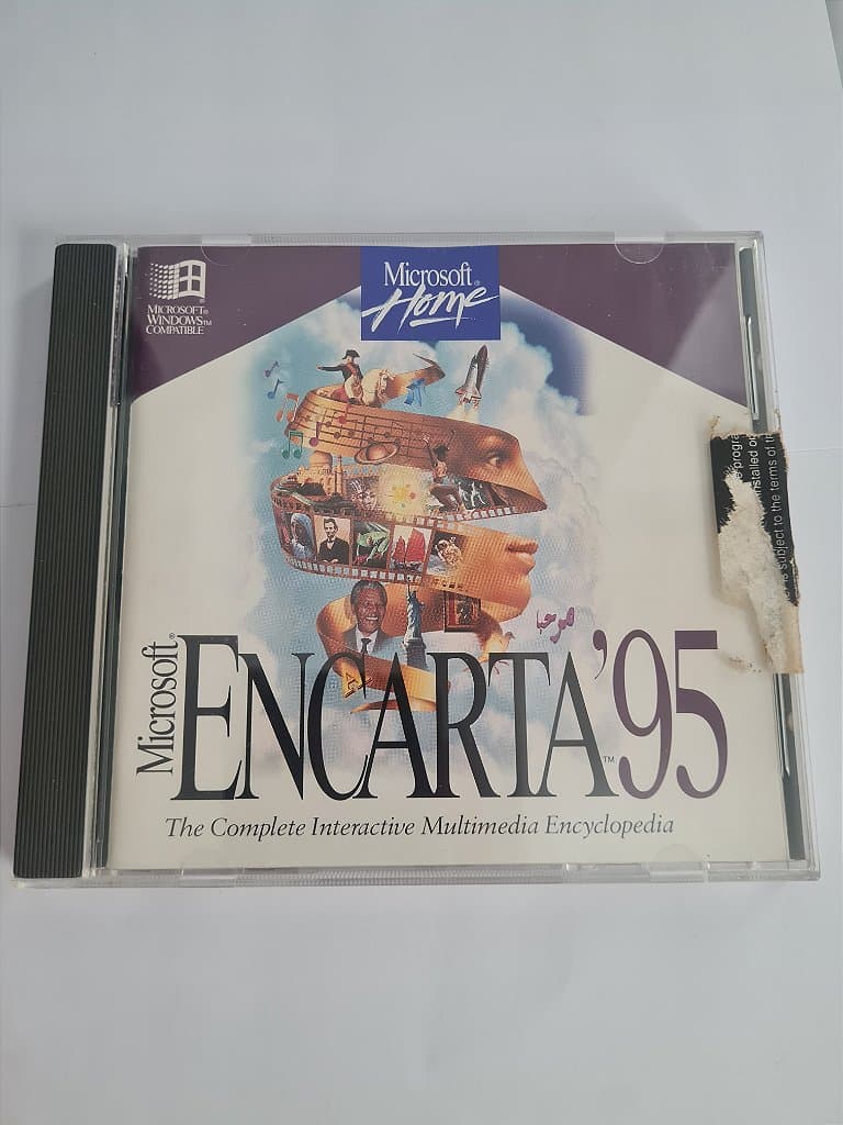 Jogo para PC Microsoft Encarta 95 Original