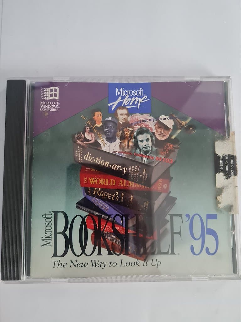 Jogo para PC Microsoft Bookshelf 95 Original